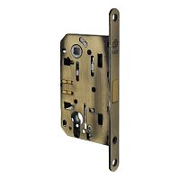 Механизм замка GAVROCHE GR85-M PZ (BS50*85мм) магнит.язичок AB бронза